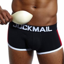 Jockmail 3D PUSH-UP SHAPER bavlněné boxerky PushUp vložka