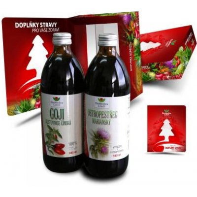 Ekomedica Duopack Goji a Ostropestřec 2 x 0,5 l – Hledejceny.cz