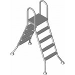 Eichenwald IDEAL žebřík 4+4 stupně (AISI 304) – Zboží Dáma