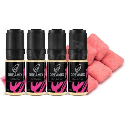 Dreamix Bubblegum 4 x 10 ml 0 mg – Zbozi.Blesk.cz