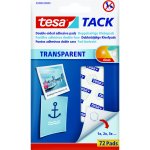 Tesa Oboustranně lepicí polštářky Tack 72 ks, 12 mm – Zboží Mobilmania
