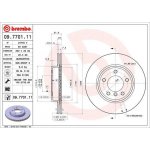Brzdový kotouč BREMBO 09.7701.11 – Hledejceny.cz