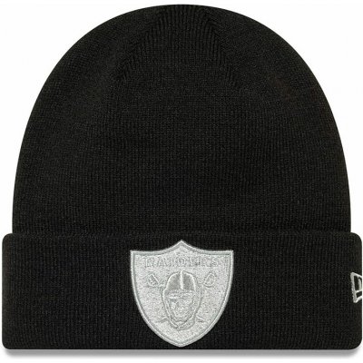 New Era Čepice Knit NFL Metallic černá černá šedá – Hledejceny.cz