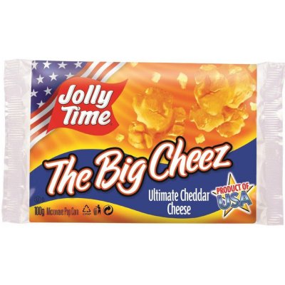 Jolly Time Popcorn The Big Cheez 100g – Zboží Mobilmania