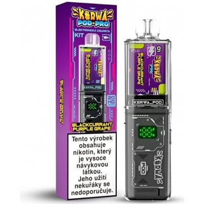 Kurwa Pod Pro Blackcurrant Purple Grape 20 mg 900 potáhnutí – Zboží Mobilmania