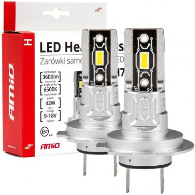 Žárovky do světlometů H7 řady H-mini AMiO LED – Zboží Mobilmania