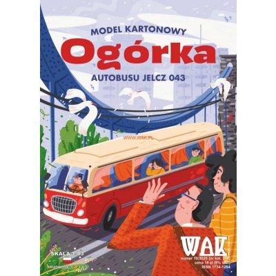 WAK Autobus Jelcz 043 "Ogórek" – Hledejceny.cz