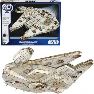 4D BUILD 3D Puzzle Star Wars: Milenium Falcon 223 ks – Hledejceny.cz