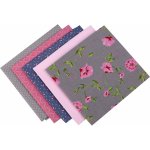 Sada látek na patchwork 48x50 cm 83 mix – HobbyKompas.cz