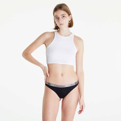 Calvin Klein Radiant Cotton Thong 3 Pack Pink Splendor/ Briar Rose/ Black – Zboží Mobilmania