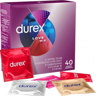 Durex Love Mix 40 ks – Zboží Dáma