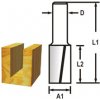 Fréza Makita – příslušenství D-47531 Drážkovací fréza 2 břit stopka 8 mm,10x19x51 mm