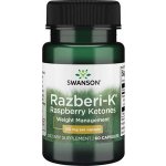 Swanson Razberi-K Malinové Ketony 200 mg 60 kapslí – Hledejceny.cz
