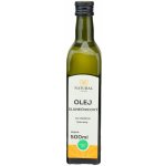 Natural Jihlava Slunečnicový olej za studena lisovaný 0,5 l – Zboží Dáma