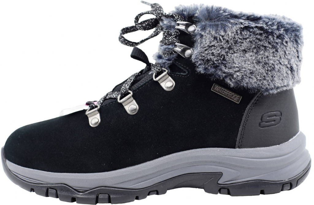 Skechers dámské kotníkové zimní boty 167178 blk