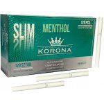 Korona cigaretové dutinky slim mentol 120 ks – Hledejceny.cz