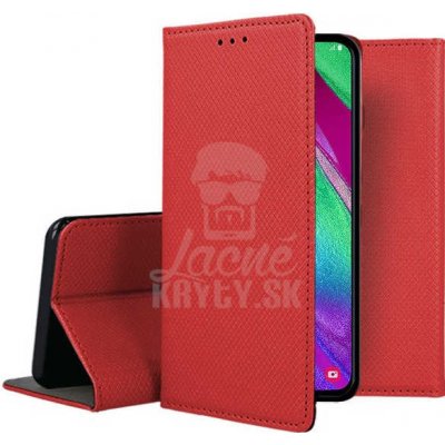 Pouzdro Smart Case Book Samsung Galaxy A40 červené – Zbozi.Blesk.cz