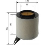 BOSCH F 026 400 018 Vzduchový filtr (F026400018) – Hledejceny.cz