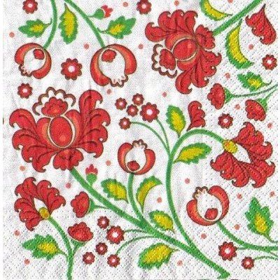 Ubrousek 33x33cm Folklor – Zboží Mobilmania