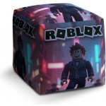 Sablio Taburet Cube ROBLOX Neonové město: 40x40x40 cm – Hledejceny.cz