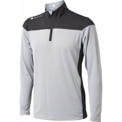 BACKTEE Mens Zipneck Baselayer Slate