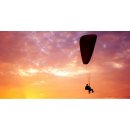 Tandem paragliding