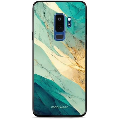 Pouzdro Mobiwear Glossy Samsung Galaxy S9 Plus - G024G - Zlatavý a zelenkavý mramor – Zboží Mobilmania