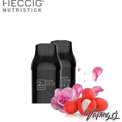 Heccig NUTRISTICK DV2 2x cartridge ROSE LITCHI růže a liči 15 mg – Zboží Mobilmania