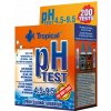 Úprava akvarijní vody a test Tropical měření pH sladké i mořské vody od 4,5 do 9,5 pH