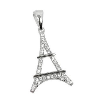 Brilio Silver Stříbrný přívěsek Eiffelova věž 34G3128