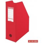 ESSELTE Stojan na časopisy VIVIDA 10 cm červený – Zboží Živě