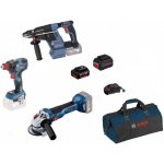 Bosch GDX 18V-200 C + GBH 18V-26 + GWS 18V-10 0.615.990.L95 – Hledejceny.cz