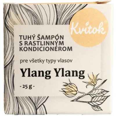 Kvitok Ylang Ylang tuhý šampon s kondicionérem 25 g – Zbozi.Blesk.cz