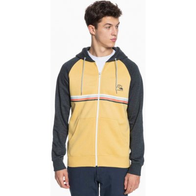 Quiksilver EVERYDAY SCREEN RATTAN mikiny na zip – Sleviste.cz