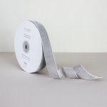 Bella Rose Sametová stuha 2 cm – Grey (10 m), šedá barva, textil – Zboží Dáma Bella Rose Sametová stuha 2 cm – Grey (10 m), šedá barva, textil – Zboží Dáma
