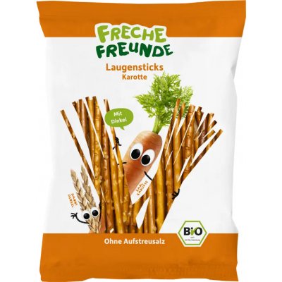 Freche Freunde BIO dětské špaldové tyčinky s mrkví 75 g – Zboží Dáma