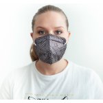 Balerina Zdravotnický nanorespirátor FFP2 PFHM731 Cross lines – Sleviste.cz