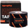 Tejpy Spophy Kinesiology Tape Black tejpovací páska černá 5cm x 5m
