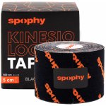 Spophy Kinesiology Tape Black tejpovací páska černá 5cm x 5m – Zboží Dáma