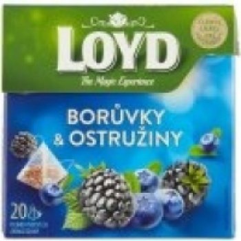 Loyd pyramida Borůvky a Ostružiny 20 x 2 g