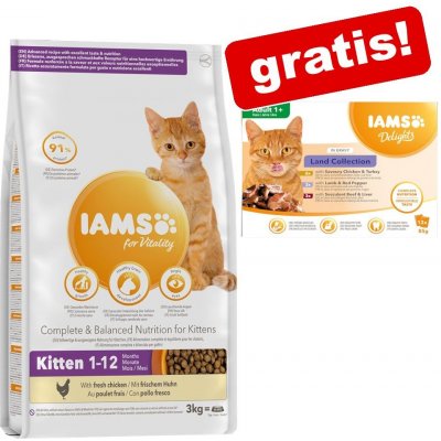 Iams for Vitality Cat Adult Indoor Chicken 10 kg