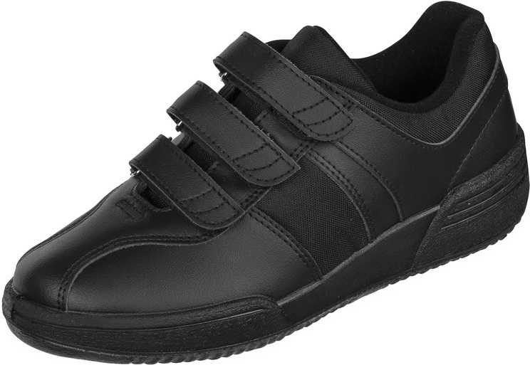 Moleda klasická sportovní obuv Prestige na suchý zip černá