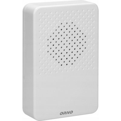 ORNO LARK MAXI AC elektronický drátový jednotónový zvonek 230 V bílý sněhobílý – Zboží Mobilmania