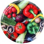 TORO Víčko na zavařovací sklenice 10ks, 82mm, motiv zelenina – Zboží Mobilmania