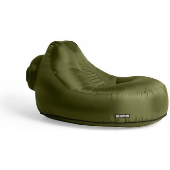 SoftyBag nafukovací židle zelená