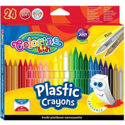 Patio Colorino voskovky gumovatelné 24 barev 61485 – Sleviste.cz