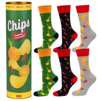 Soxo ponožky balení 3páry Chips – Zboží Mobilmania