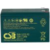 Olověná baterie CSB EVX1272 F2 12V 7,2Ah 130A