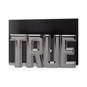 True Religion dámský pásek TR100940 Black/Silver