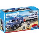 Playmobil 5187 POLICEJNÍ VŮZ S MOTOROVÝM ČLUNEM – Zboží Dáma